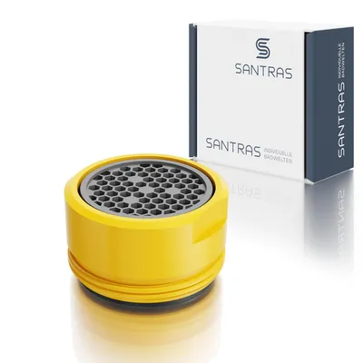 Produktbild von SANTRAS® Luftsprudler M24 in Gelb (RAL 1004)