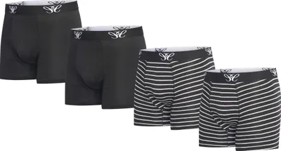 Produktbild von Cappuccino Italia 4-Pack Boxers Schwarz - Große S