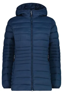 Produktbild von CMP Damen Outdoorjacke Padded Long Jacket FIX Hood Blau 38