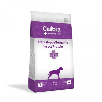 Immagine prodotto di CALIBRA Veterinary Diets Dog Ultra-Hypoallergenic Insect - cibo secco per cani - 12kg