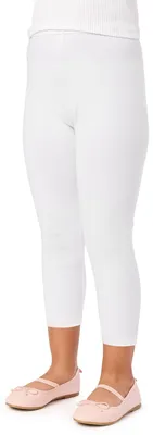 Produktbild von Merry Style Mädchen 3/4 Leggings aus Viskose MS10-131 (Weiß, 158)