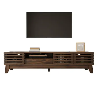 Produktbild von TV Lowboard,Fernsehtisch TV Schrank TV Board Fernsehmöbel Multimedia Schrank mit 3 Türen, für Wohnzimmer