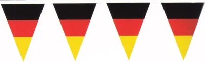 Produktbild von Wimpelkette wetterfest 10 m Deutschland Flaggen