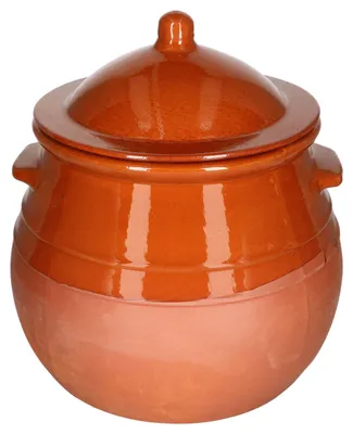 Produktbild von MamboCat Tontopf + Deckel 7 Liter Eintopf Universaltopf Mediterran Mittelalter