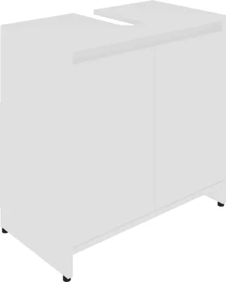 Immagine prodotto di vidaXL Mobile da bagno bianco 60x33x58 cm truciolato