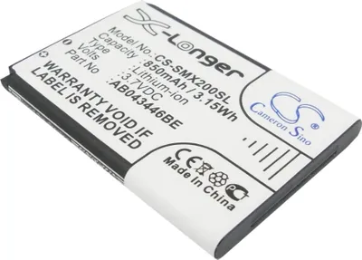 Produktbild von TECHTEK Akku Kompatibel mit [Samsung] GT-C5212, GT-E1080, GT-E1100, GT-E1107, GT-E1120, GT-E1120C, GT-E1310, GT-E1310C, GT-E1360, GT-E1360C, GT-E2100