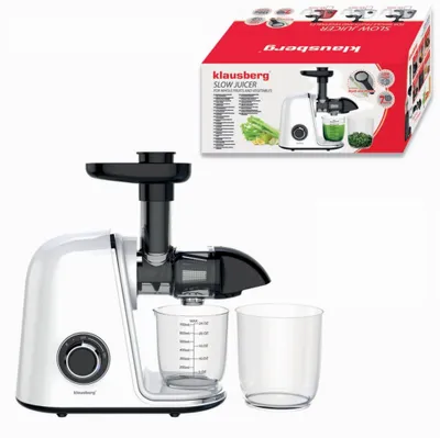 Produktbild von Slow Juicer 150W für Obst und Gemüse KALTPRESSE KLAUSBERG KB-7869