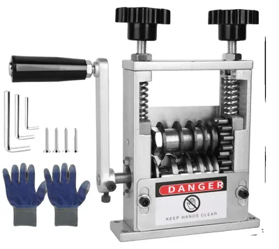 Image de Machine à dénuder le fil, fonctionnement manuel et électrique, dénudage efficace, argent
