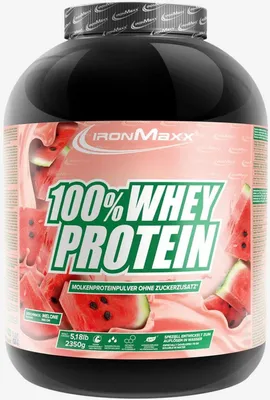 Produktbild von IronMaxx 100% Whey Protein - 2350g-Dose Melone
