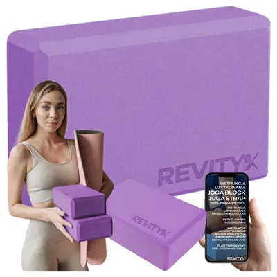 Produktbild von Yoga Block Set 2 Stk. aus Schaumstoff EVA für Yoga und Dehnung