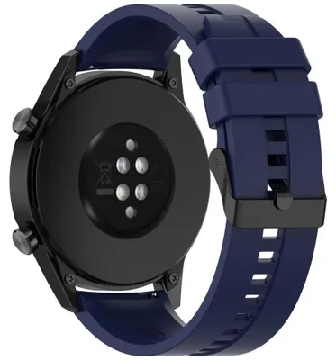 Immagine prodotto di Cinturino in silicone blu per smartwatch Huawei GT 3/4/5/6