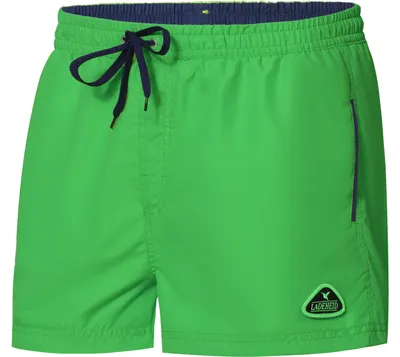 Produktbild von Ladeheid Herren Badehose Badeshorts Beachshorts Schwimmhose LAZA1001 (Limone Kobalt, 6XL)