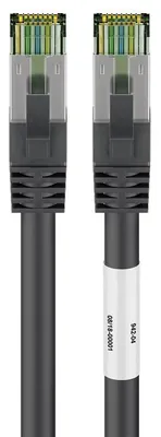 Immagine prodotto di Goobay Goobay® Cavo di rete CAT 8.1 spina RJ45/spina RJ45 5m schermato nero