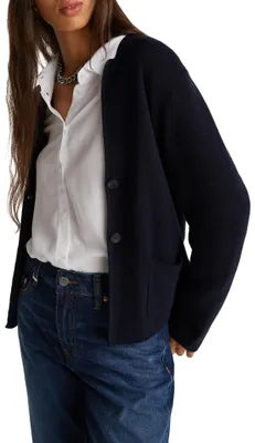 Imagen del producto de Chaqueta United Colors of Benetton, talla M/L, color azul, talla XS