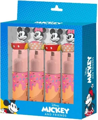 Zdjęcie produktu dla Zestaw 4 zakreślaczy Mickey & Minnie