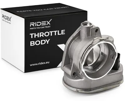 Produktbild von RIDEX 158T0006 Drosselklappe für VW Golf IV Schrägheck (1J1) Golf V Schrägheck (1K1) POLO (9N) TOURAN (1T1, 1T2) Passat Variant (3C5)