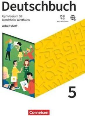 Produktbild von Deutschbuch Gymnasium 5. Schuljahr - Nordrhein-Westfalen - Neue Ausgabe - Arbeitsheft mit Lösungen