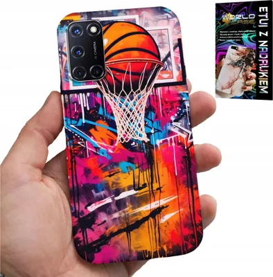 Zdjęcie produktu dla Etui Do Oppo A52 - Koszykówka Nba Uliczne Graffiti Kosz Fan