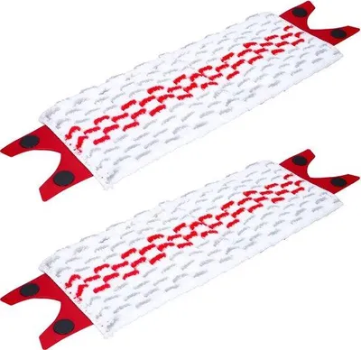 Image de Lot de 2 balais à franges en microfibre, pour tous les sols durs.
