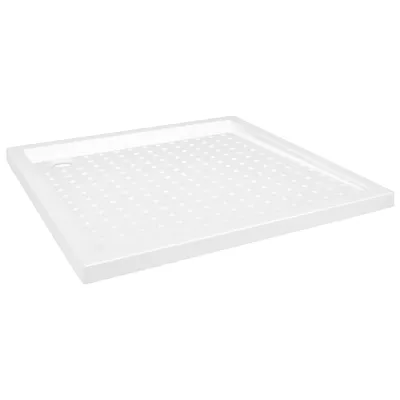Produktbild von Duschwanne Anti-Rutsch Weiß 80x80x4 cm ABS