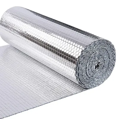 Productafbeelding van Warmte-isolatiefolie - Aluminium luchtbellen - 60 cm x 10 m