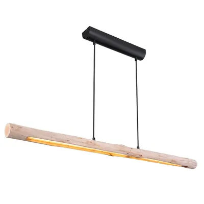 Produktbild von LED Hängeleuchte, Holz, dimmbar, L 120 cm