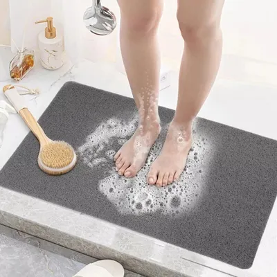 Produktbild von Duschmatte rutschfest, Badematten, Fußmatte, Massage Duschmatten für Nassbereiche Schnell mit Ablauflöchern, Trocknend, Anti-Schimmel, 40x60CM
