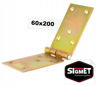 Obrázek produktu pro Sigmet Stavební pant 200 mm Pozinkovaný pro branku