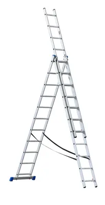 Obrázek produktu pro Žebřík G21 třídílný 7,6m 3x11 příček