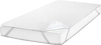 Produktbild von Setex wasserdichter Molton Matratzenschutz Fixspann 180 x 200 cm, Matratzenschoner aus 100% Baumwolle in weiß