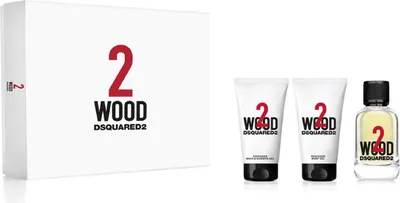 Produktbild von Dsquared2 2 Wood EDT 50 ml + SG 50 ml + BG 50 ml (unisex)