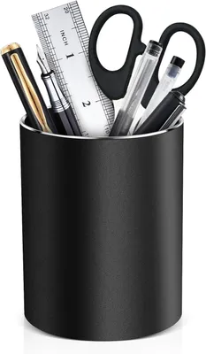 Imagen del producto de Soporte para bolígrafos de metal, color , compacto, ideal para oficina y hogar