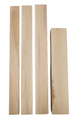 Produktbild von Hilwood Balken Vierkantholz Holzbalken Kantholz Buche 11 x 11 cm breit, 119 cm lang Buchenbalken