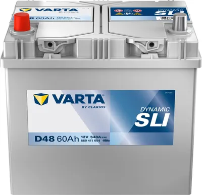 Image de Batterie automobile VARTA D48 Blue Dynamic 12 V 60 Ah 540 A 560 411 054