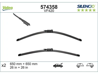 Immagine prodotto di Spazzola tergicristallo VALEO 574358