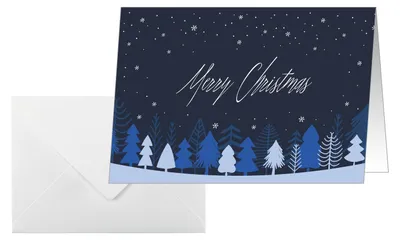 Produktbild von Sigel Weihnachtskarte A6 250g 25+25St DS635