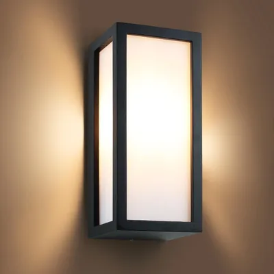 Wandlamp außen Aluminium IP54 E27 max. 60 W wetterfest