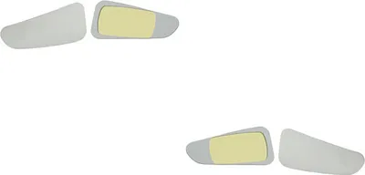 Immagine prodotto di Johns, vetro dello specchio esterno adatto per Ford Transit Custom 12 12- un. Set LR