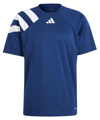 Productafbeelding van Adidas Fortore 23 Shirt Korte Mouw Heren - Navy / Wit | Maat: M