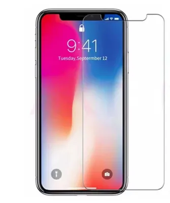 Productafbeelding van Beschermfolie, geschikt voor iPhone 12 - Beschermfolie - Beschermlaag voor uw iPhone - Transparant - iPhone 12 - 1 stuk - CHPN
