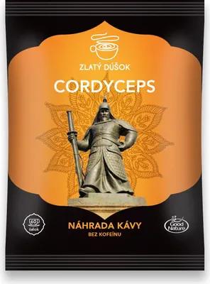 Obrázok produktu pre Zlatý dúšok kávovinový nápoj s hubou CORDYCEPS 100 g