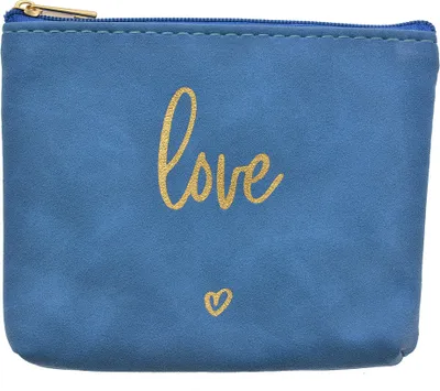 Produktbild von Clayre & Eef Damenkulturtasche 13x1x10 cm Blau Synthetisch