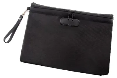Immagine prodotto di Borsa ignifuga ad alta capacità - Cartella impermeabile per documenti - Tre strati di protezione - Resistente al calore - 36 x 25 cm - Ideale per documenti importanti