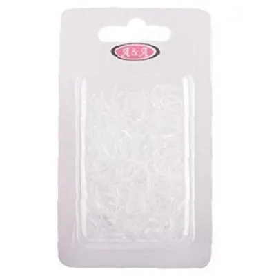 Produktbild von A&A Rastazopfgummi transparent dünn 250er