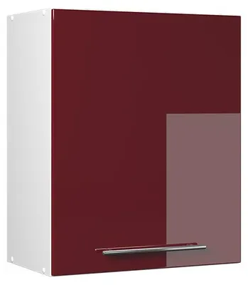 Obrázek produktu pro Věšák na stěnu Vicco Fame-Line Bordó červená vysoký lesk 60 cm, Model 62835