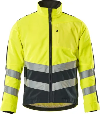 Produktbild von Mascot Warnschutz-Fleecejacke Sheffield 15503-259 Gr. 3XL hi-vis gelb/schwarzblau