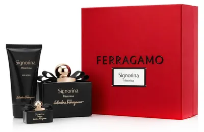 Obrázek produktu pro Ferragamo Signorina Misteriosa EDP 100 ml + EDP MINI 5 ml + BL 50 ml W