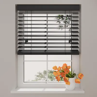 Produktbild von Kunststoff Jalousie Easy - 50 mm - Anthrazit - 120 x 175