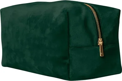 Immagine prodotto di Bagbase - Borsa per accessori, velluto RW10483 (28 cm x 14 cm) (Verde smeraldo scuro)