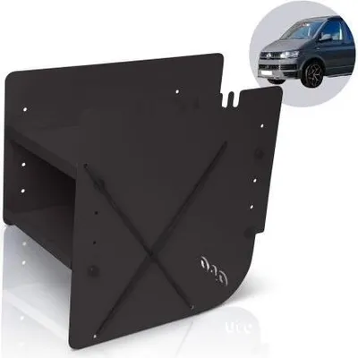 Obrázok produktu pre 040 Náhradné diely Stojan na topánky BLACK DRIVER'S SIDE Príslušenstvo vhodné pre VW T5 T6 T6.1 California Organizér na topánky Taška na topánky